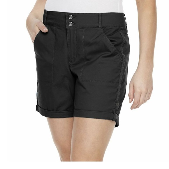 Gloria Vanderbilt Pants - Gloria Vanderbilt Shorts Black Size 14